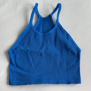 Free People Movement Women’s Happiness Runs Crop Blue M/L